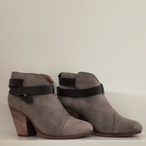 Rag & Bone Harrow Leather Ankle Boots